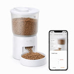 Smart 3L automatic pet feeder with timed portion control for cats and small dogs